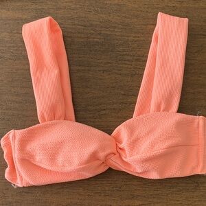 Peach Bathing Suit Top